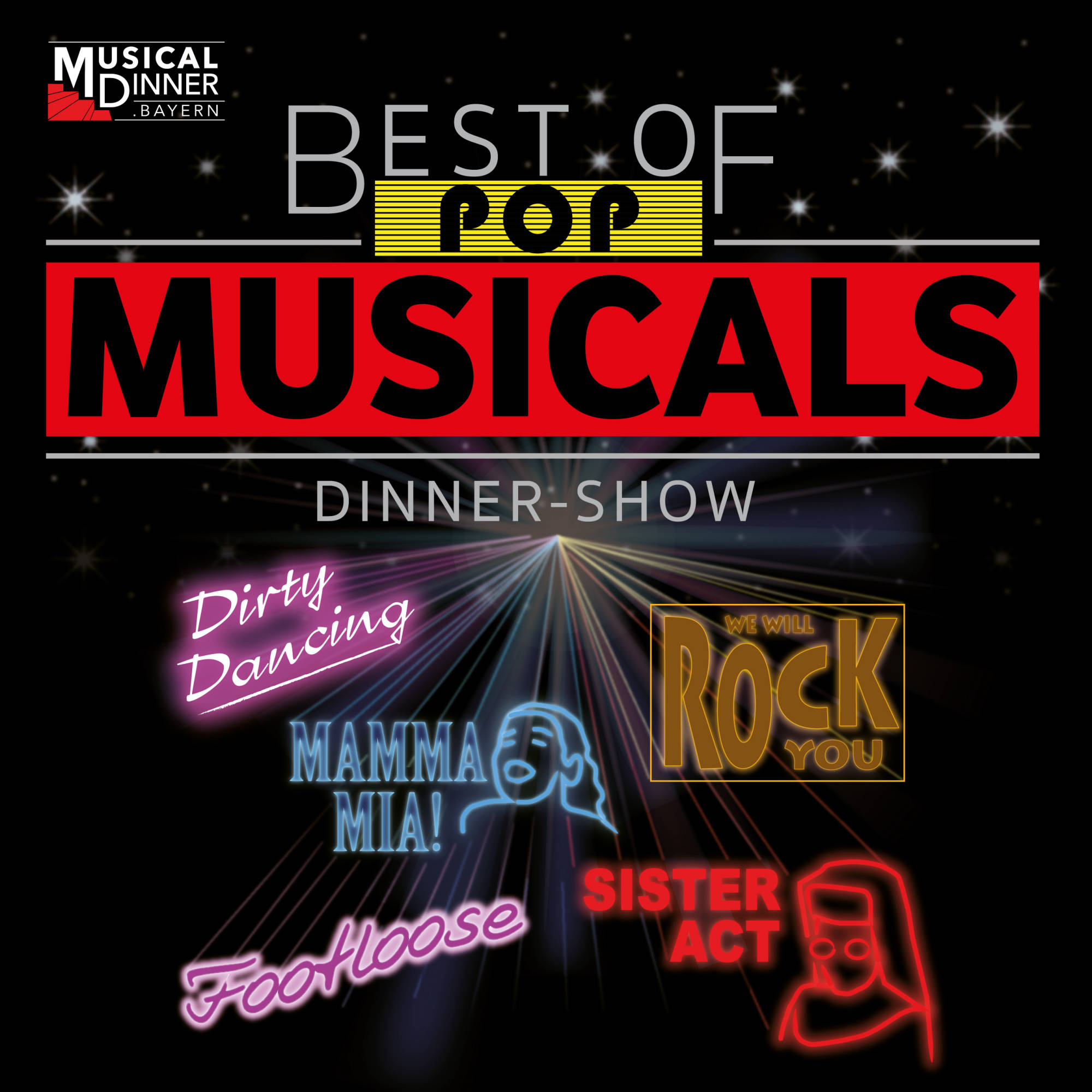 Best of Pop Musicals Musicaldinner Bayern