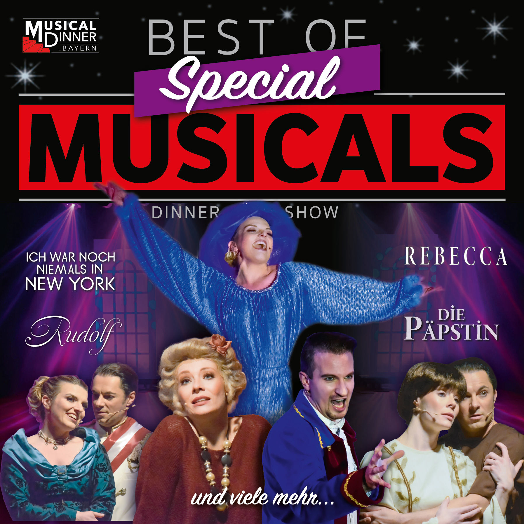 Musical Dinner Bayern - Best of Special Musicals Dinner Show